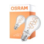 Osram Vintage 1906 LED Classic Slim E27 Gruszka Włókno Przezroczysty 8W 806lm - 922 Bardzo Ciepła Biel | Najlepsze Renderowanie Kolorów - Ściemnianie - Zamienne 60W