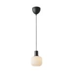 Nordlux Milford Mini Czarny Lampa Wisząca Szkło Czarny | Nadaje Się Do 1x E27