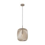 Eglo Lampa Wisząca Romazzina Stal Szlifowany | IP20 - Nadaje Się Do 1x E27 