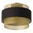 Ledvance Decor Hornet Lampa sufitowa Czarny | 300mm - Nadaje Się Do E27