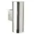 Nordlux Tin Światło Ścienne Aluminium i Szkło Up & Down | 76mm - IP54 - Nadaje Się Do 2x GU10