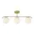 Nordlux Grant  Lampa Wisząca Szkło Mosiądz | Nadaje Się Do 3x E14