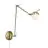 Nordlux Contina Światło Ścienne Metal i Szkło Mosiądz | Nadaje Się Do G9