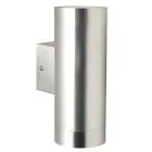 Nordlux Tin Światło Ścienne Aluminium i Szkło Up & Down | 76mm - IP54 - Nadaje Się Do 2x GU10